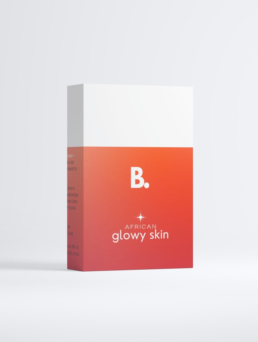 African Glowy Skin Box • Peau noire rajeunie, nourrie et brillante à l’africaine. - B.
