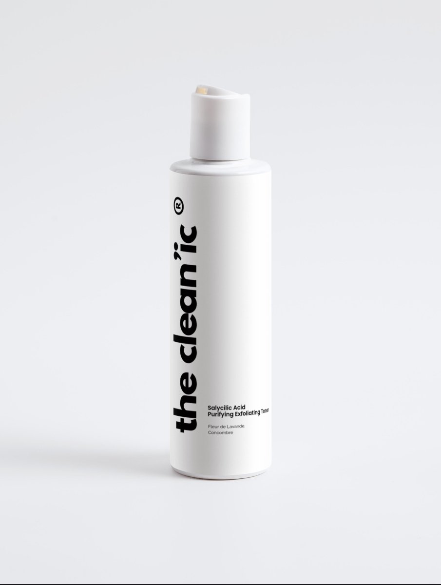 Toner Exfoliant Peau noire • Salicylic Acid + Fleur de Lavande + 🥒 - B.